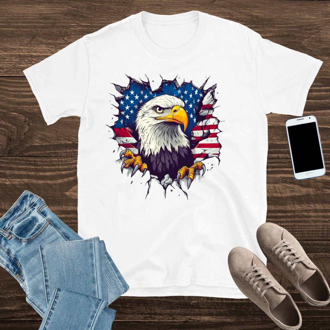 Patriotic Eagle T-Shirt