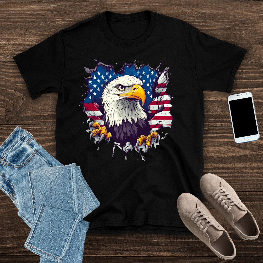 Patriotic Eagle T-Shirt