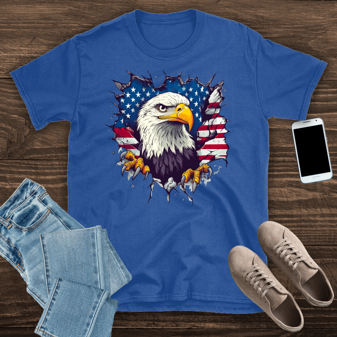 Patriotic Eagle T-Shirt