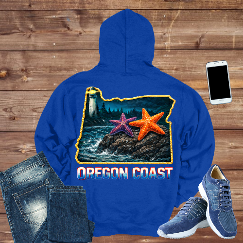 Oregon Coast Starfish Hoodie