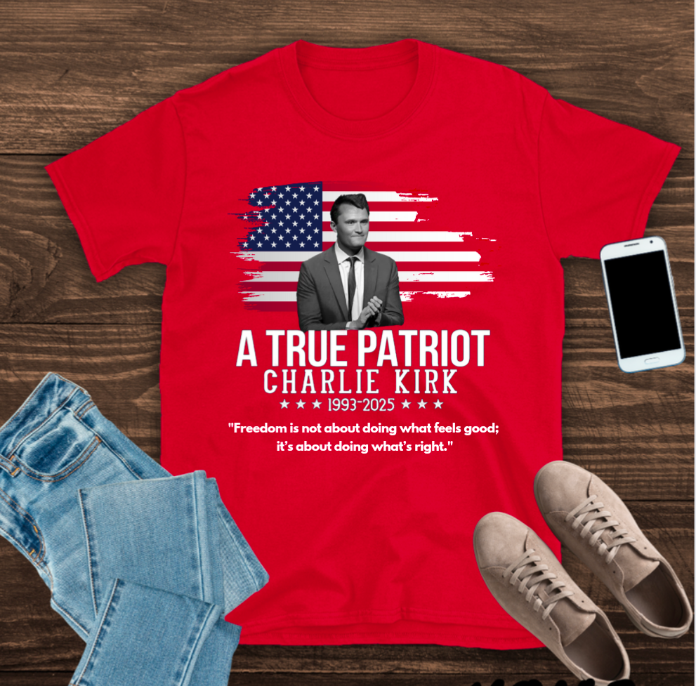 Charlie Kirk remembrance shirt