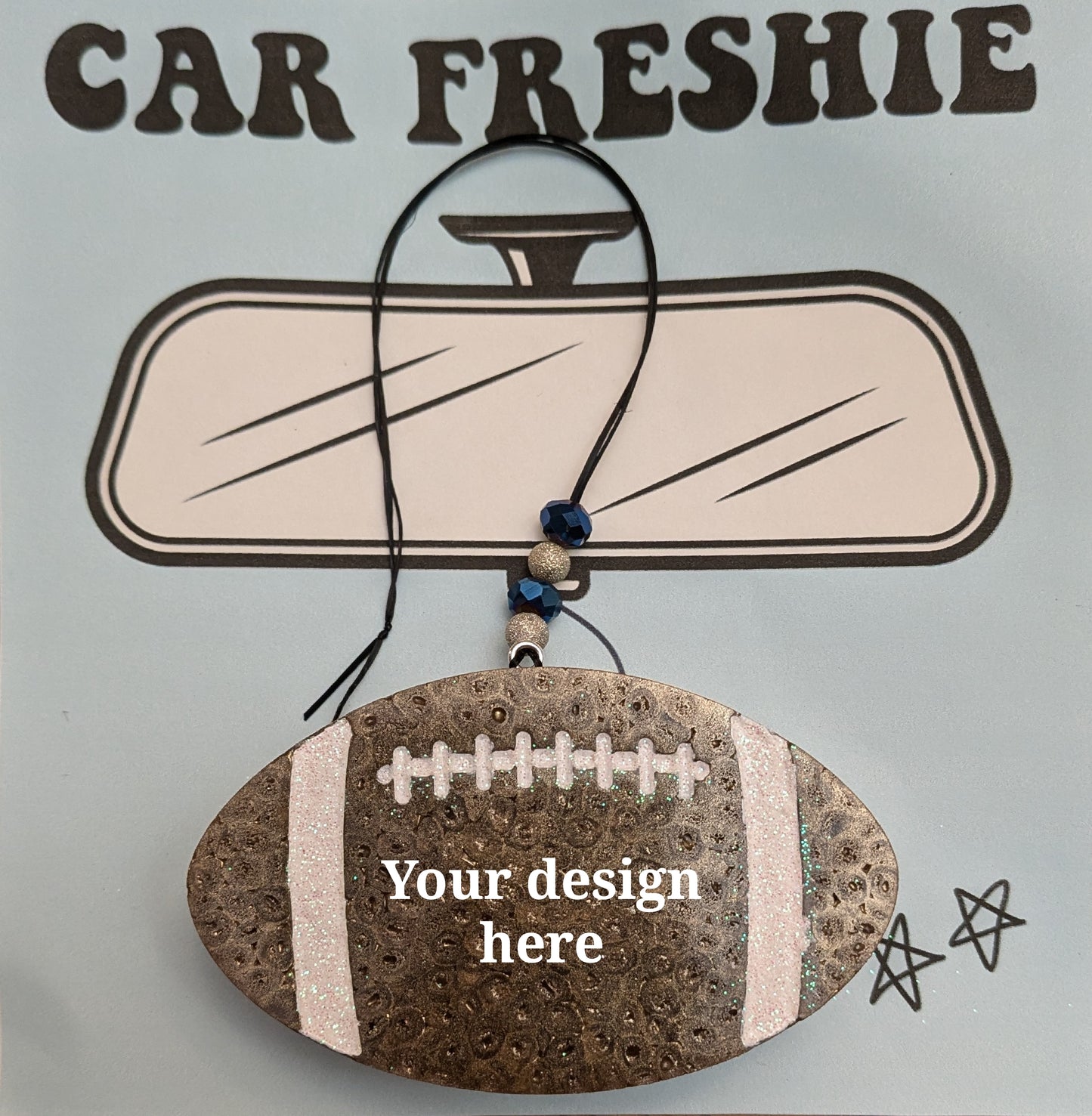 Car freshie football