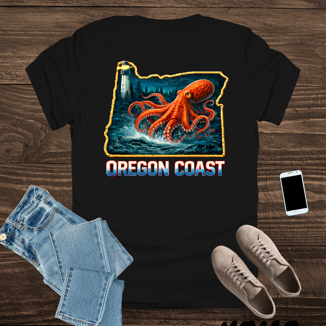 Oregon Coast Octopus T-Shirt