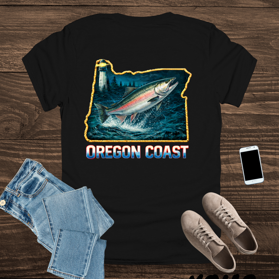 Oregon Coast Salmon T- shirt