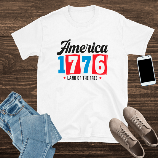 Vintage 1776 America T-Shirt