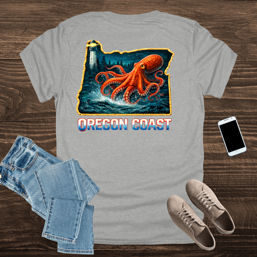Oregon Coast Octopus T-Shirt