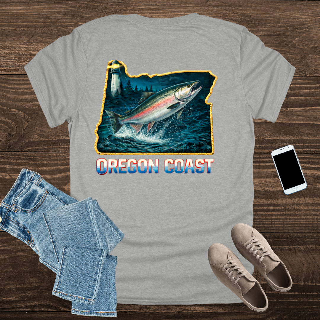 Oregon Coast Salmon T- shirt