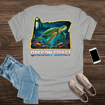 Oregon Coast Sea Turtle T-Shirt