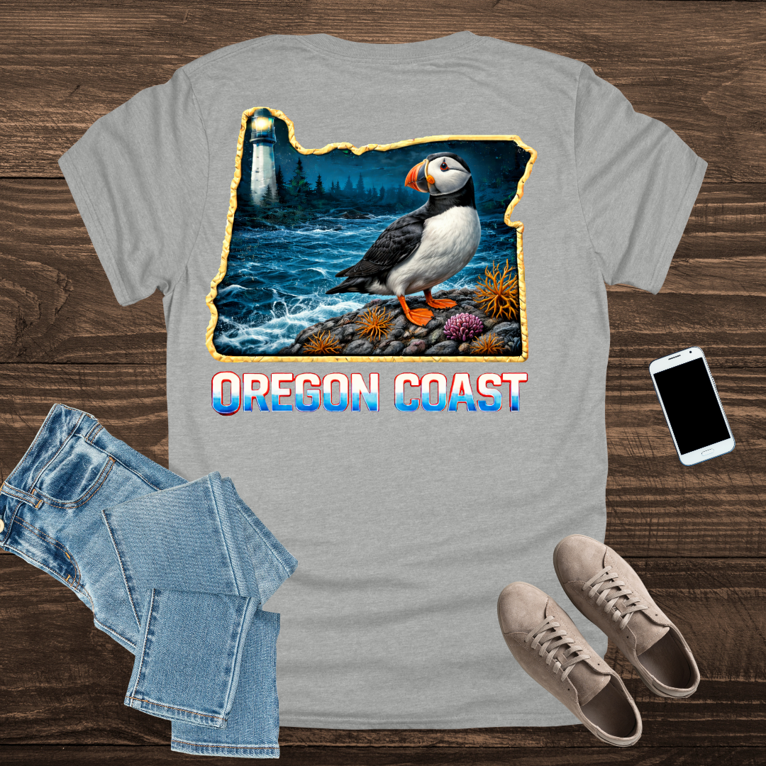 Oregon Coast Puffin T-Shirt