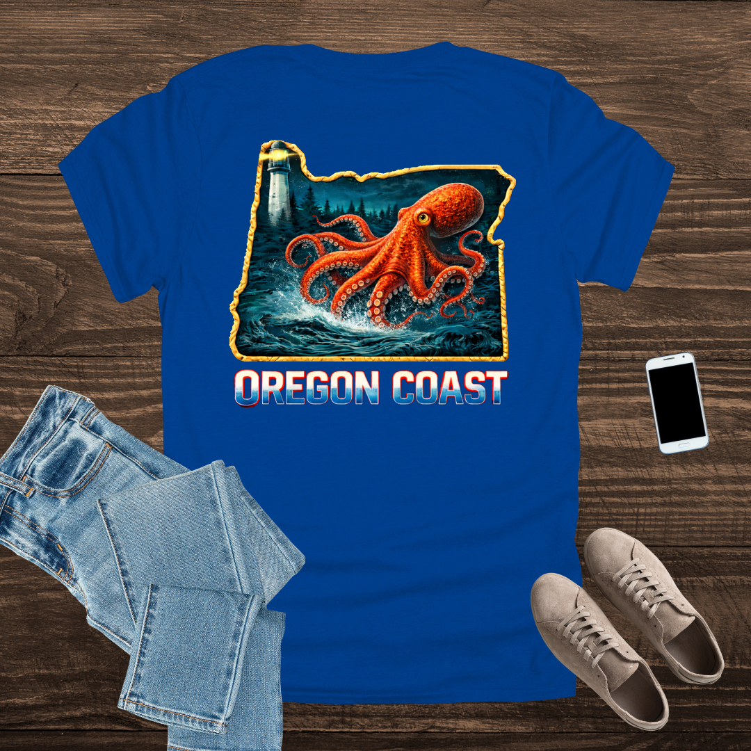 Oregon Coast Octopus T-Shirt