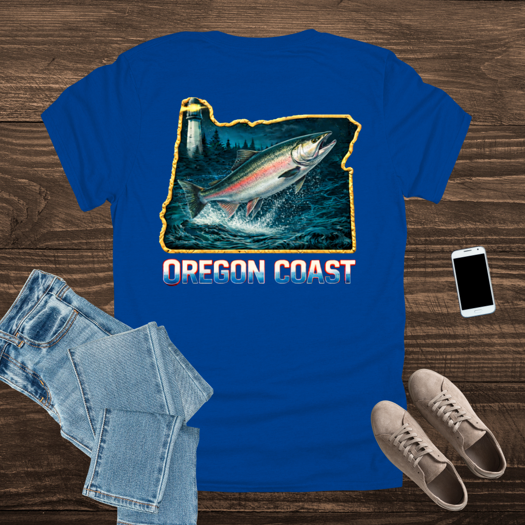 Oregon Coast Salmon T- shirt