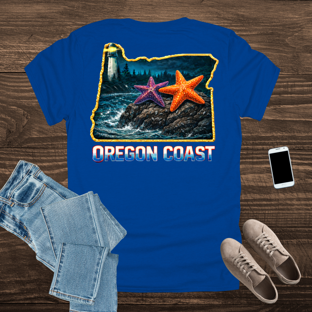 Oregon Coast  Starfish T-shirt