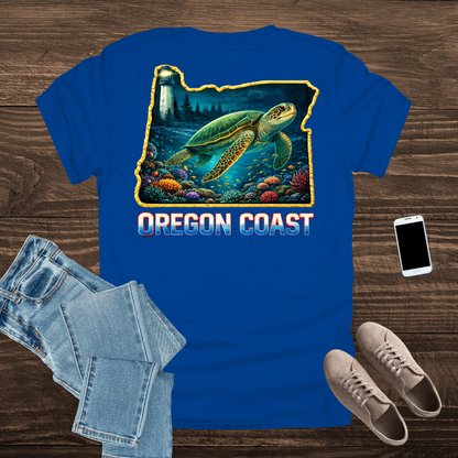 Oregon Coast Sea Turtle T-Shirt