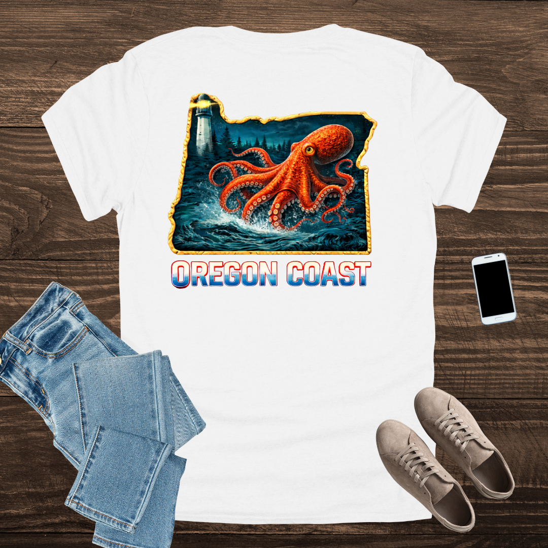 Oregon Coast Octopus T-Shirt