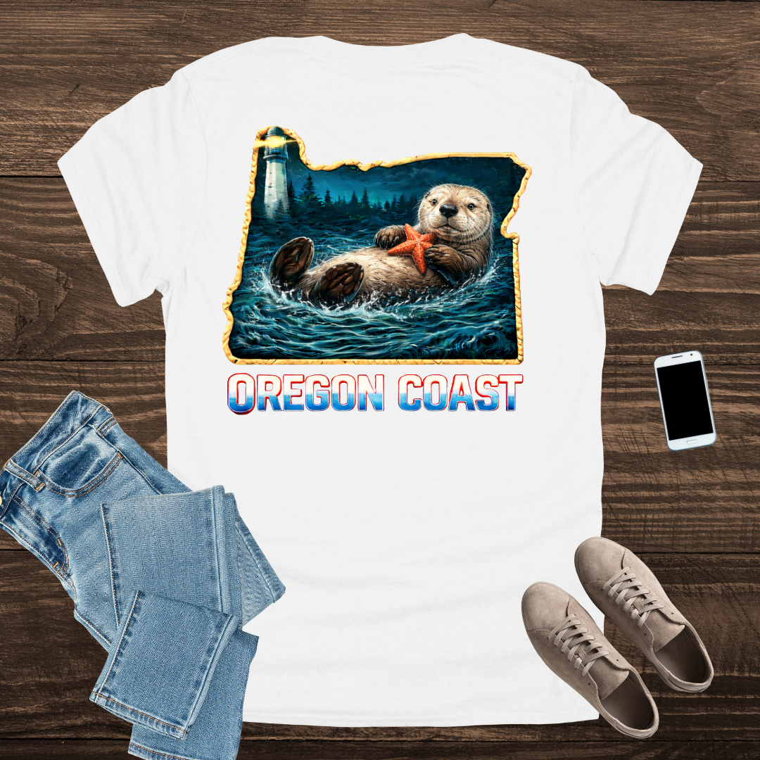 Oregon Coast Sea Otter T-Shirt