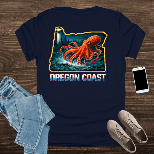 Oregon Coast Octopus T-Shirt