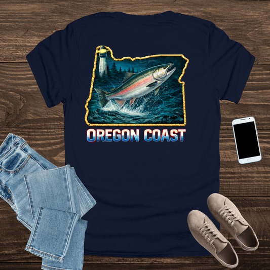 Oregon Coast Salmon T- shirt