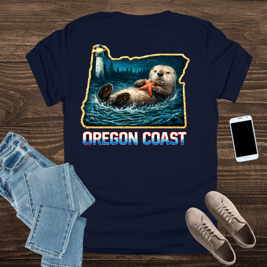 Oregon Coast Sea Otter T-Shirt