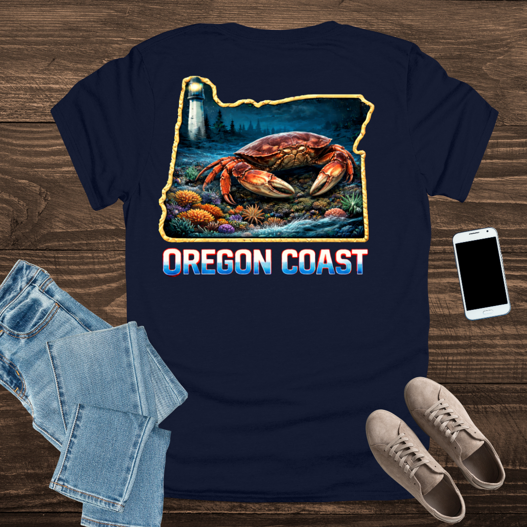 Oregon Coast Crab T-Shirt
