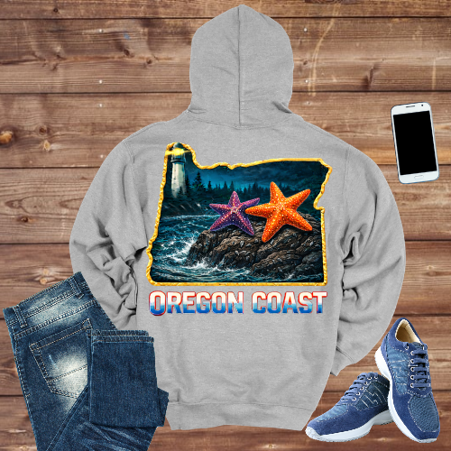 Oregon Coast Starfish Hoodie