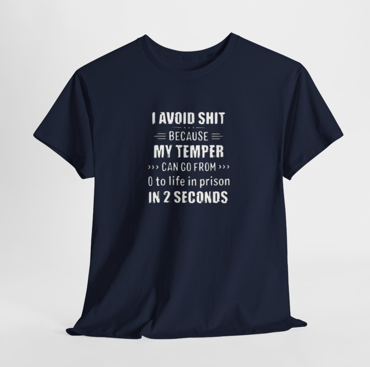 Avoid shit shirt