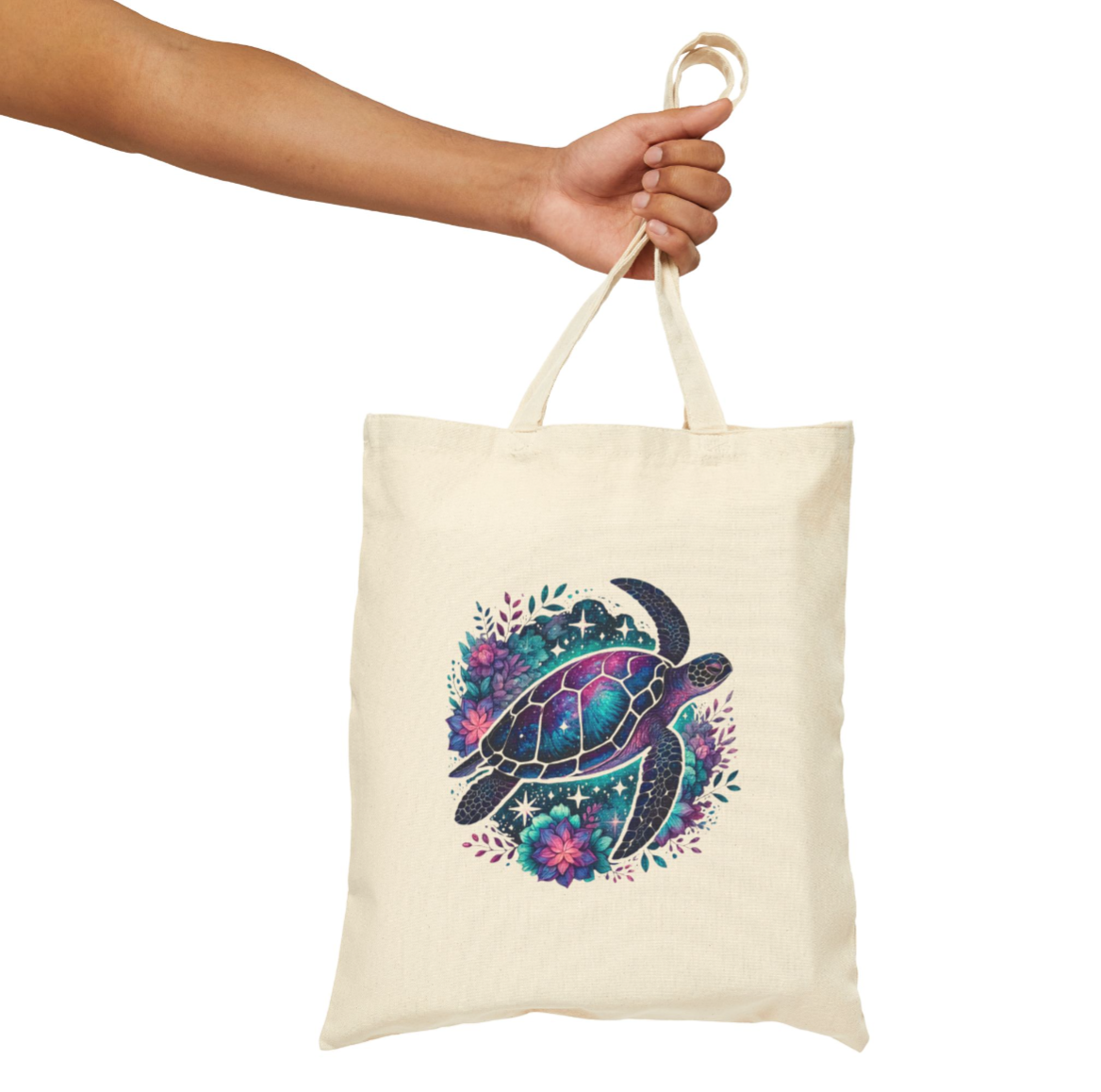 Sea turtle tote bag