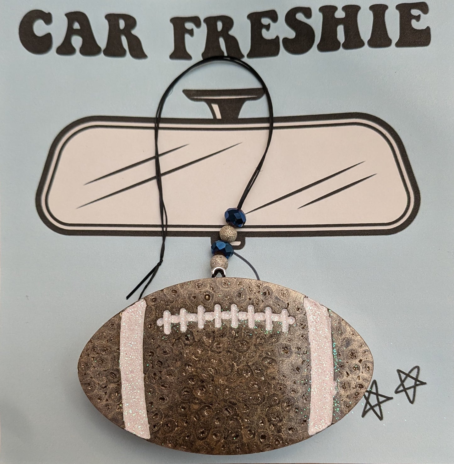 Car freshie football